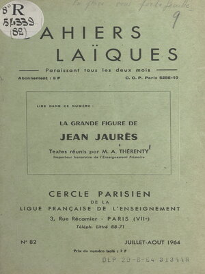 cover image of La grande figure de Jean Jaurès